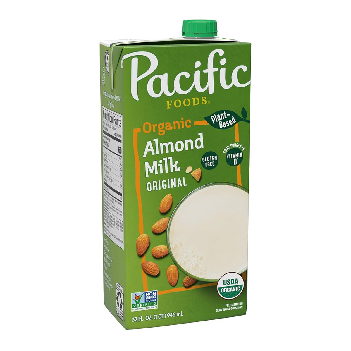 Bebida-de-almendra-original-Pacific-Foods Bebida vegetal de almendra original Pacific Foods - Imagen 1