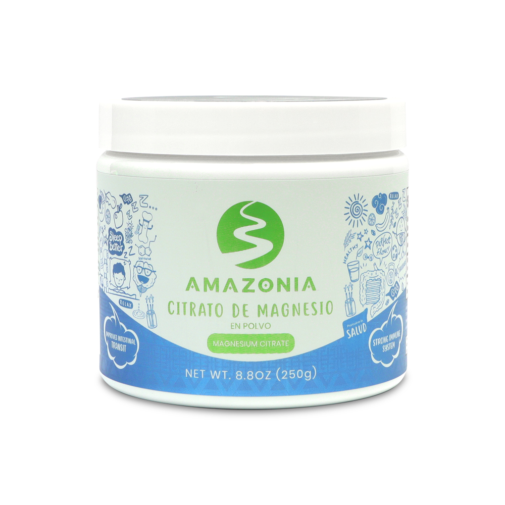 Citrato-de-Magnesio-Amazonía-250g Citrato de magnesio en polvo Amazonía 250g - Imagen 1