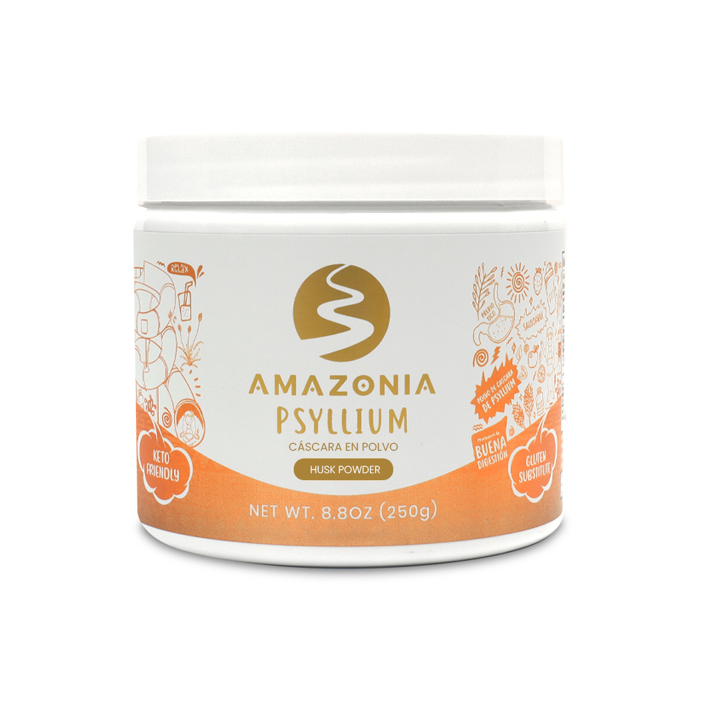 Psyllium en polvo Amazonía 250gr Cáscara de psyllium en polvo Amazonía 250g - Imagen 1