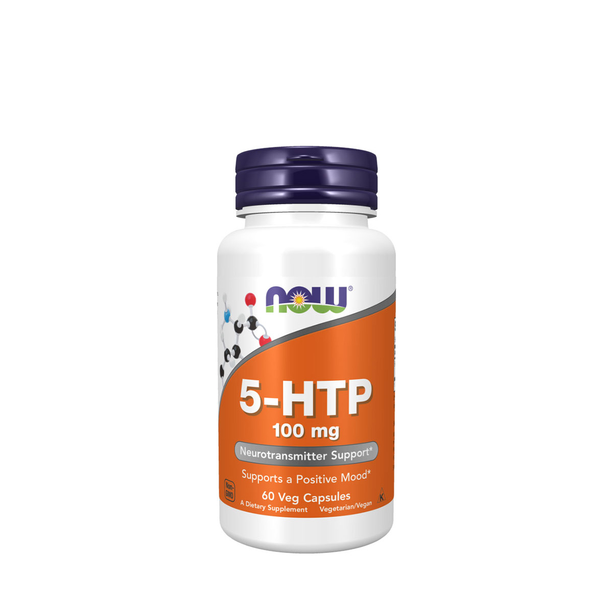 5-HTP-x-60-cápsulas-Now-100mg 5 HTP x 60 cápsulas Now - Imagen 1